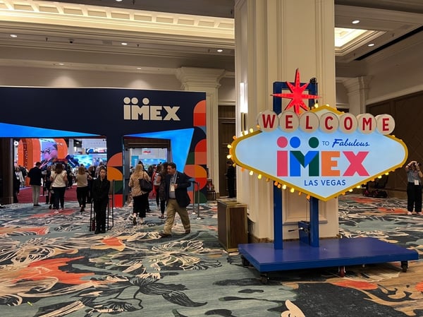 IMEX 2024 welcome sign