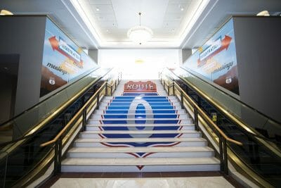 stair environmental branding
