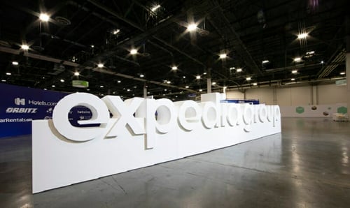 giant logo environmental branding