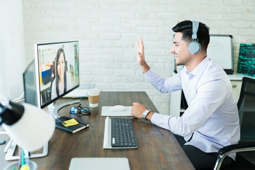 virtual meeting Engaging employees at home