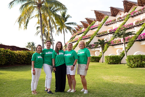 Smiling staff during incentive travel program