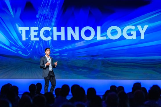 Speaker at a Technology event